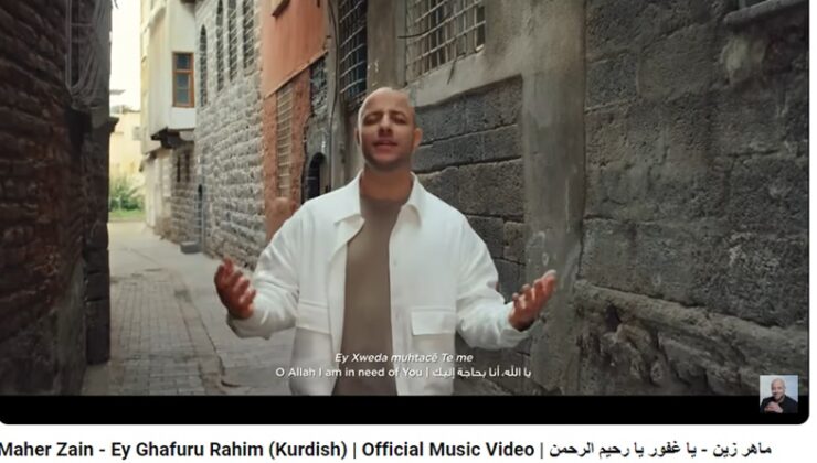 Maher Zain’in Kürtçe klibi bir günde 303 bin izlendi