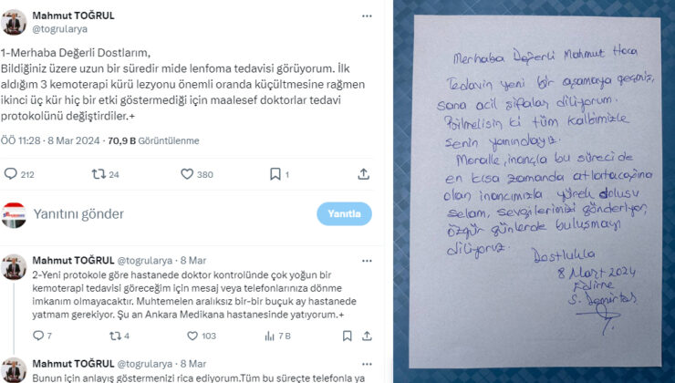 Demirtaş’tan Mahmut Toğrul’a geçmiş olsun mektubu