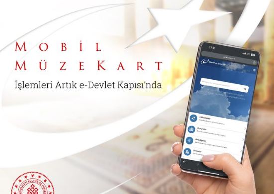 Müze ve ören yerler için mobil müze kart !