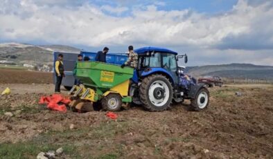 Diyarbakır’da patates ekimi başladı