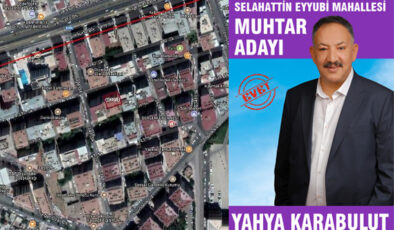 Selahattin Eyyubi Muhtar Adayı Karabulut ‘Ücretsiz Yas Evi’ vaadi