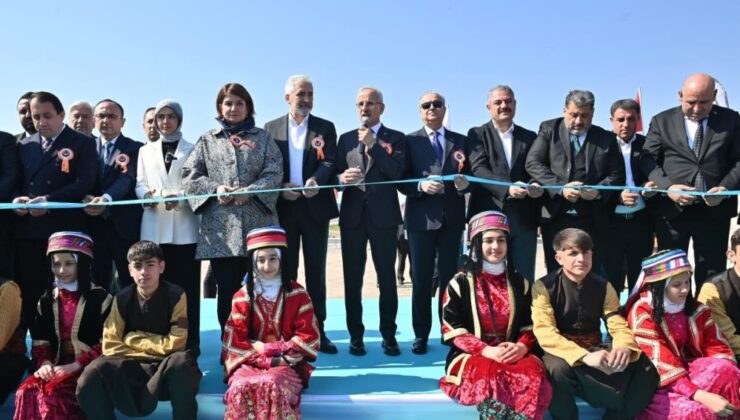 Yol sözü tutuldu, açılış yapıldı