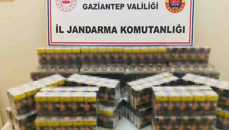 1,5 milyon TL değerinde kaçak sigara ve çay ele geçirildi