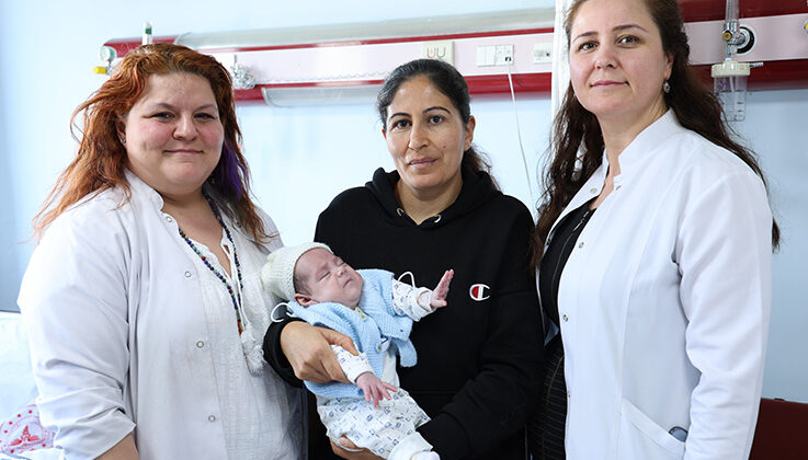24 haftalık doğan ‘Umut’, kök hücre sayesinde hayata tutundu