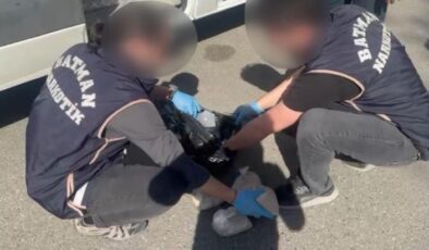Batman’da uyuşturucu sevkiyatı drone ile takip edildi