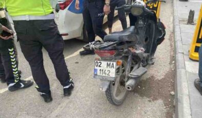 Adıyaman’da motosiklet kazası: 1 yaralı
