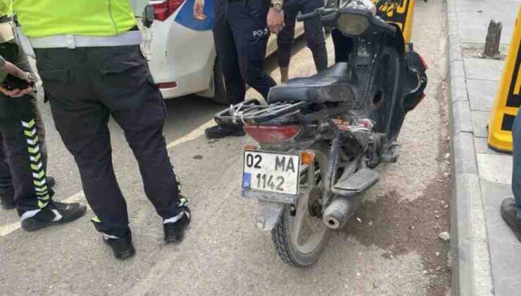 Adıyaman’da motosiklet kazası: 1 yaralı