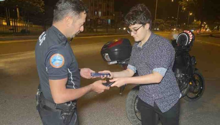 Adıyamanlı gençten örnek davranış