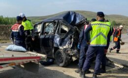 Afşin’de kaza: 1 ölü, 2 yaralı