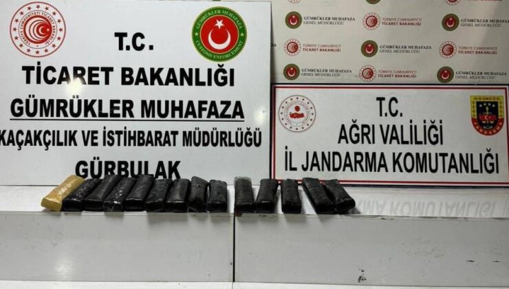 Ağrı’da metanfetamin ele geçirildi