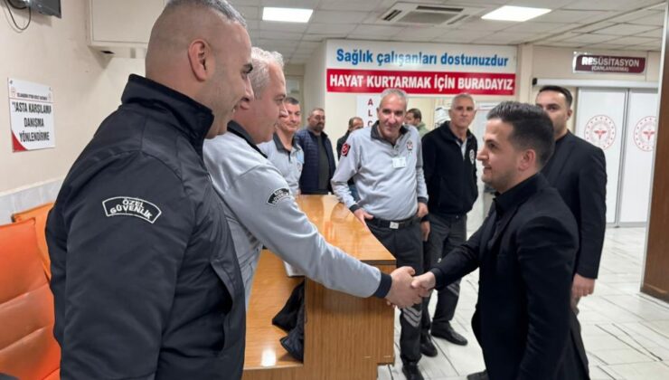 Aküzüm’den sağlık çalışanlarına bayram ziyareti