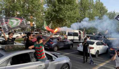 Amed’in şampiyonluk kutlamaları coşku yarattı