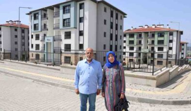 Depremzedeler yeni yuvalarına yerleşiyor