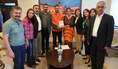 Diyarbakır Barosu, TMMOB ve TÜM BEL-SEN’den DBB Eş Başkanlarına ziyaret