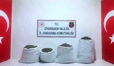 Diyarbakır’da 68 kilogram esrar ele geçirildi