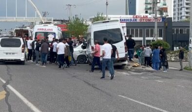 Diyarbakır’da trafik kazası: 3 yaralı