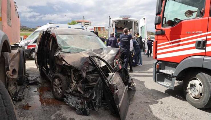Elazığ’da trafik kazası: 5 yaralı