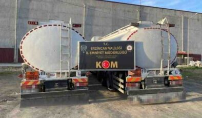 Erzincan’da kaçak akaryakıt operasyonu