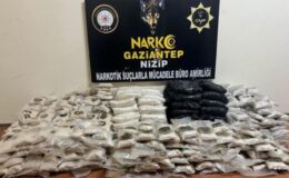 Gaziantep’te büyük uyuşturucu operasyonu