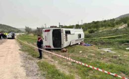 Gaziantep’te midibüs kazası: 1 ölü