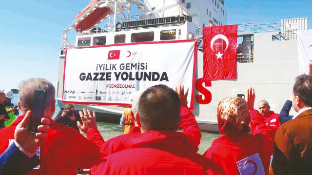 Gazze’ye en büyük destek Türkiye’den