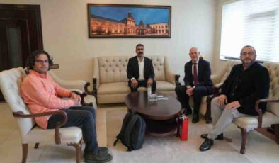 Hollanda Kültür Ataşesi, DBB Eş Başkanı Doğan Hatun’u ziyaret etti