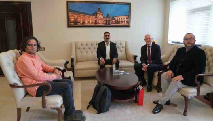 Hollanda Kültür Ataşesi, DBB Eş Başkanı Doğan Hatun’u ziyaret etti
