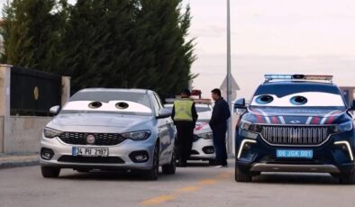 Jandarma’dan animasyonlu trafik uyarısı