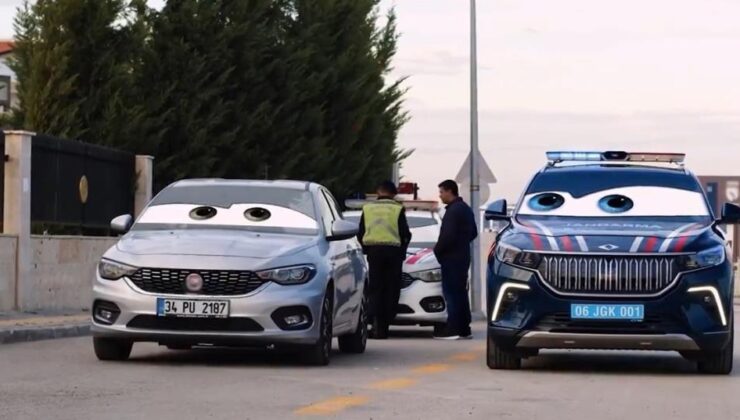 Jandarma’dan animasyonlu trafik uyarısı