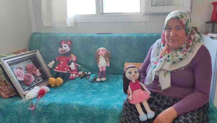 Kahramanmaraş’taki depremzede kadının umudu