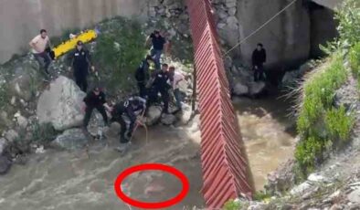 Katramas Deresi’ne düşen yaşlı adamın cesedi bulundu