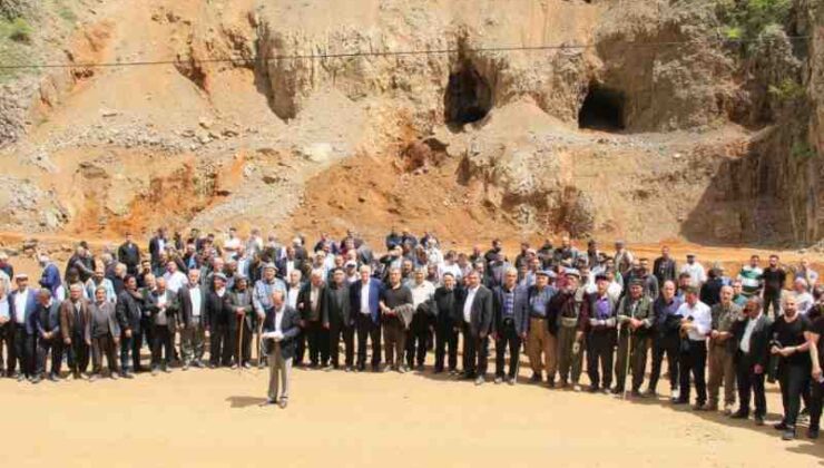 Kavaklı köyü sakinleri “madenlere” karşı eylem başlattı