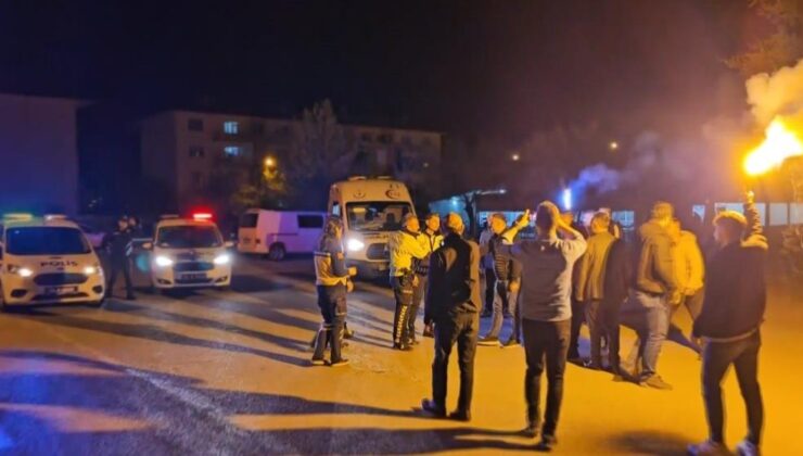 Muhtarın kavgalı kazası polis kutlamasına dönüştü