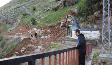 Kozluk’ta yeni yol çalışması başladı
