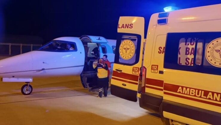 Muş’ta perikarditli çocuk Ankara’ya sevk edildi