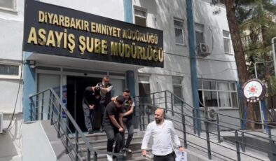 On gözlü köprüde hırsızlık yapanlar polise yakalandı