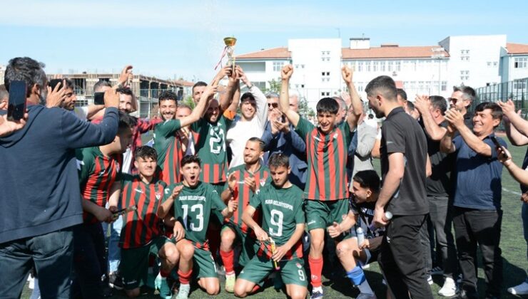 PasurBelediyespor şampiyonluğunu ilan etti