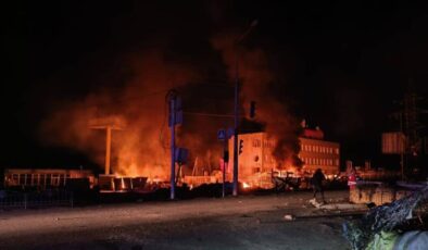 Rusya, Harkov’u dronla vurdu