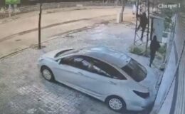 Siverek’te bakır kablo hırsızları kamerada
