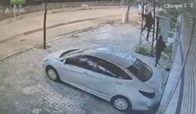 Siverek’te bakır kablo hırsızları kamerada