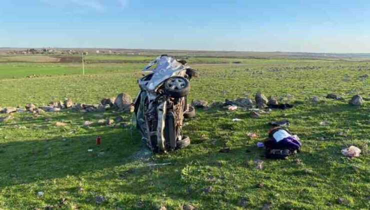 Siverek’te feci trafik kazası: 1 ölü, 3 yaralı