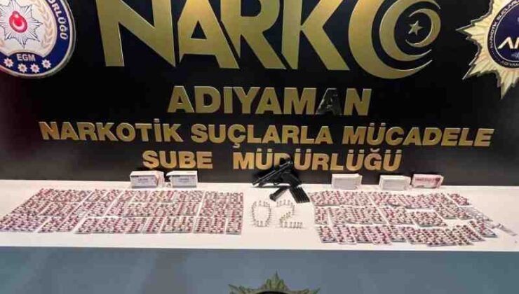 Adıyaman’da Uyuşturucu Operasyonu