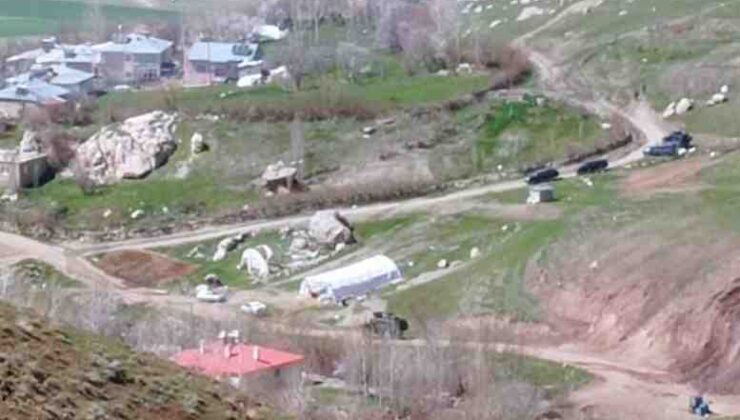 Van’da define kazısında mühimmat bulundu