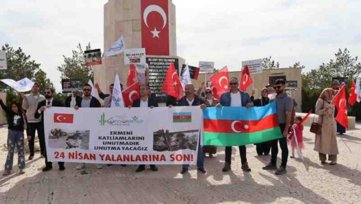 Van’da, sözde ‘Ermeni Soykırımı Anma Günü’ programlarına tepki