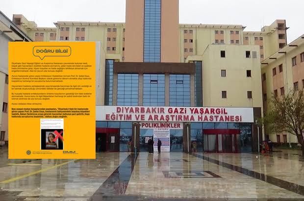 Hastanedeki ‘başıboş köpekler’ iddiası yalanlandı