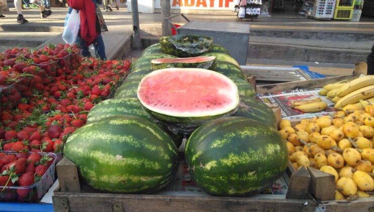 Diyarbakır’da karpuz tezgahlarda: Kilosu 50 lira
