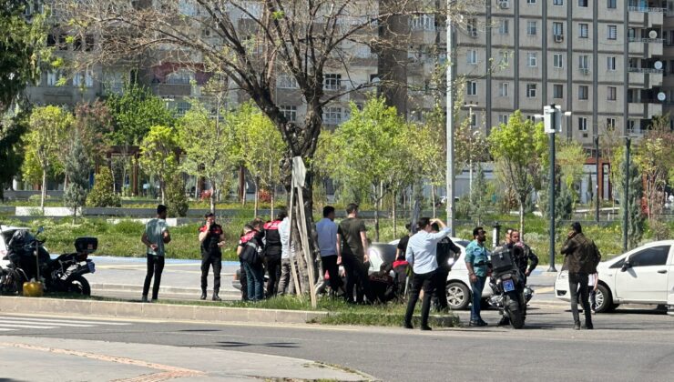 Diyarbakır’da Yunus Polislere çarpan araç olay yerinden kaçtı
