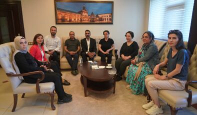 DBB Eş Başkanları sivil toplum örgütlerinin tebriklerini kabul etti