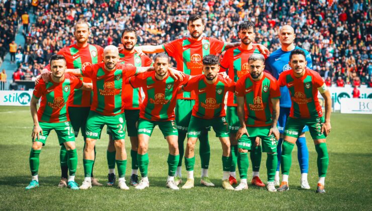 Amedspor zorlu Fethiyespor deplasmanında ilk yarıda üstün