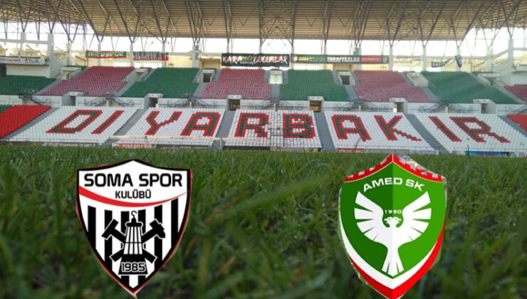 Amedspor zorlu Soma karşılaşmasına çıkacak